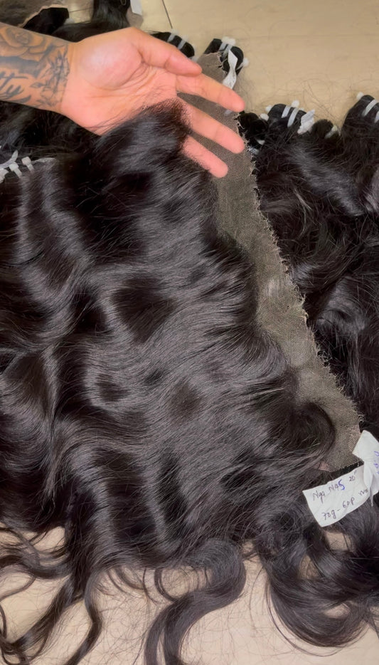 Hd Lace Raw Vietnamese Natural Wave Frontal